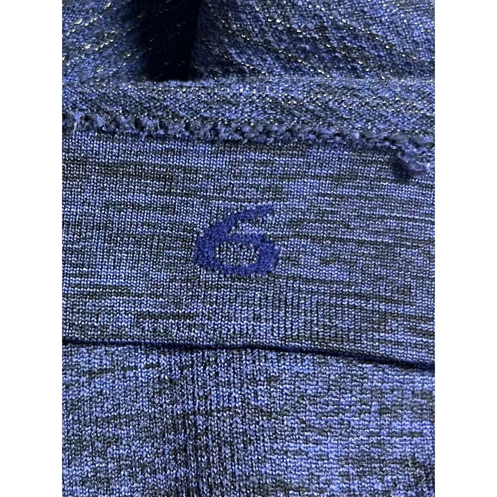 Lululemon Swiftly Tech Long Sleeve 2.0 Shirt Blue Heathered Space Dye Size 6 - Picture 10 of 16